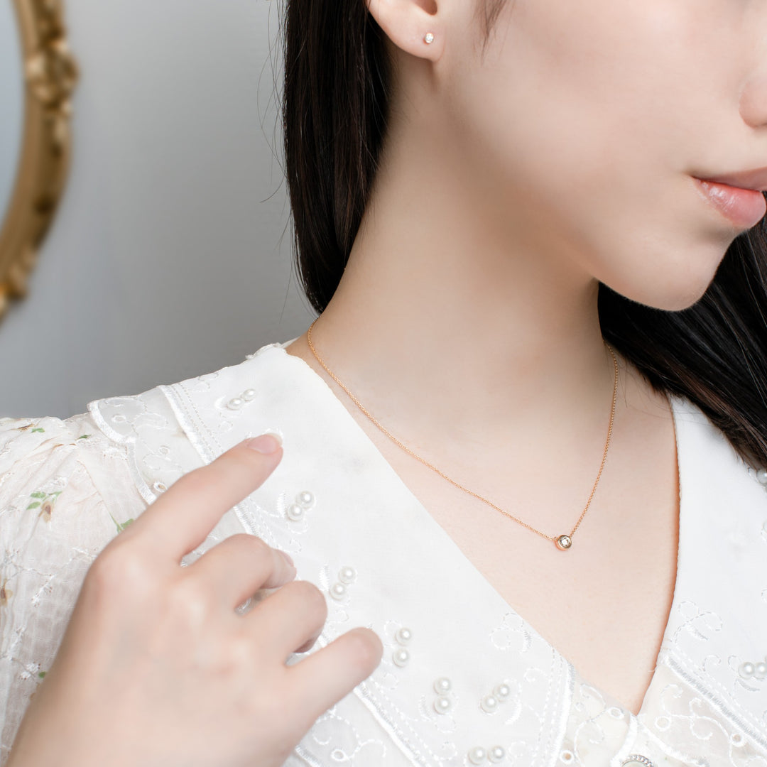 WEB限定】K18 イエローゴールド ダイヤモンド ピアス （7277481492637