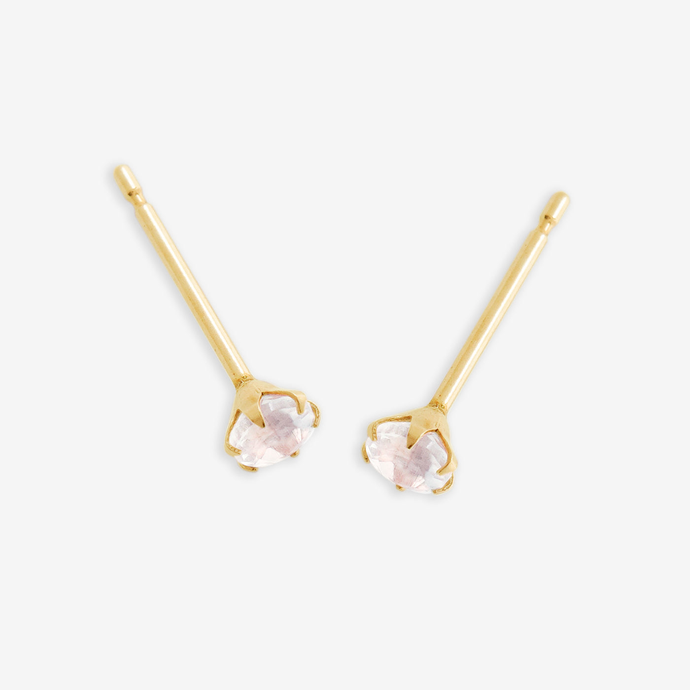 6月誕生石 K10 イエローゴールド ムーンストーン ピアス