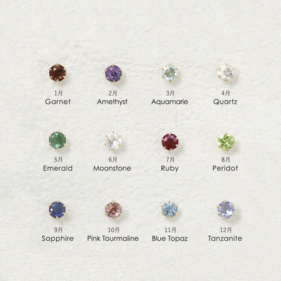 8月誕生石 K10 イエローゴールド ペリドット ピアス