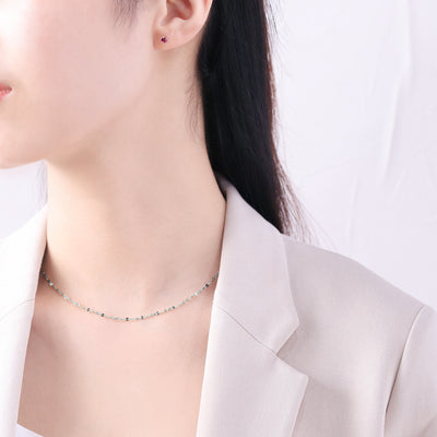 10月誕生石 K10 ホワイトゴールド ピンクトルマリン ピアス