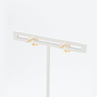 10月誕生石 K10 イエローゴールド オパール ピアス