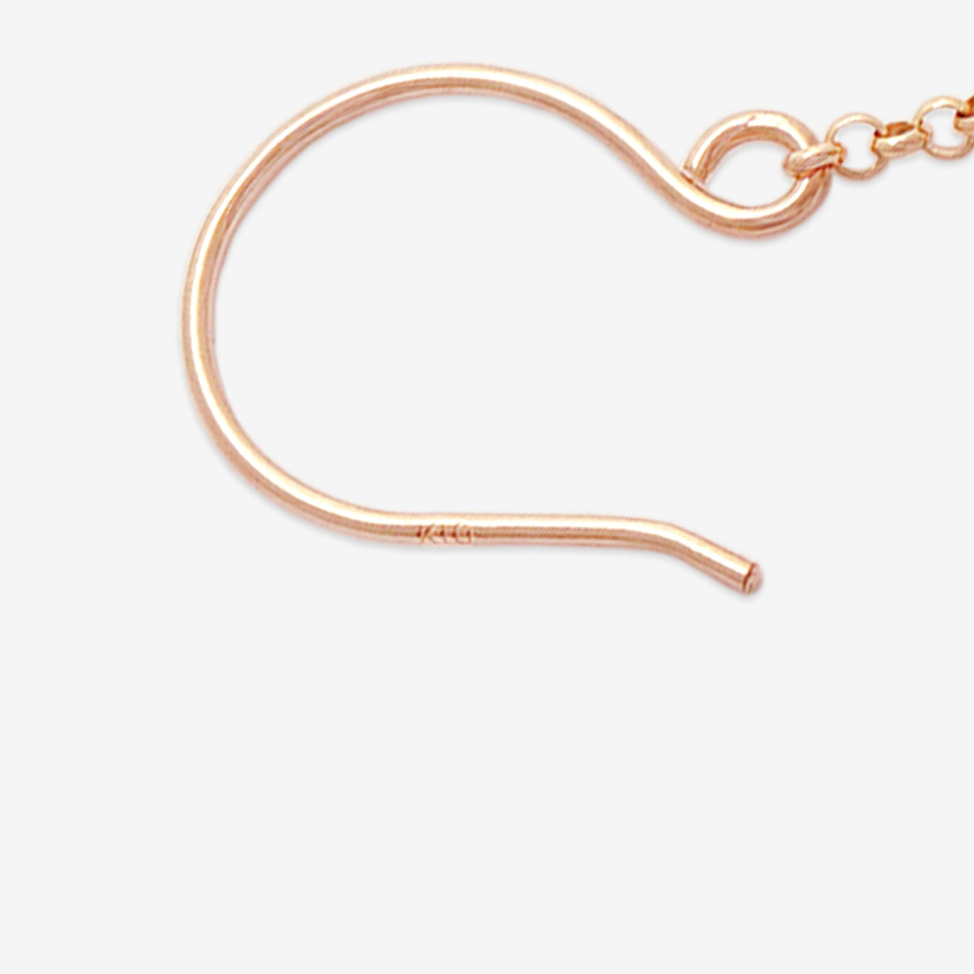 10月誕生石 K10 ピンクゴールド ピンクトルマリン フラワー