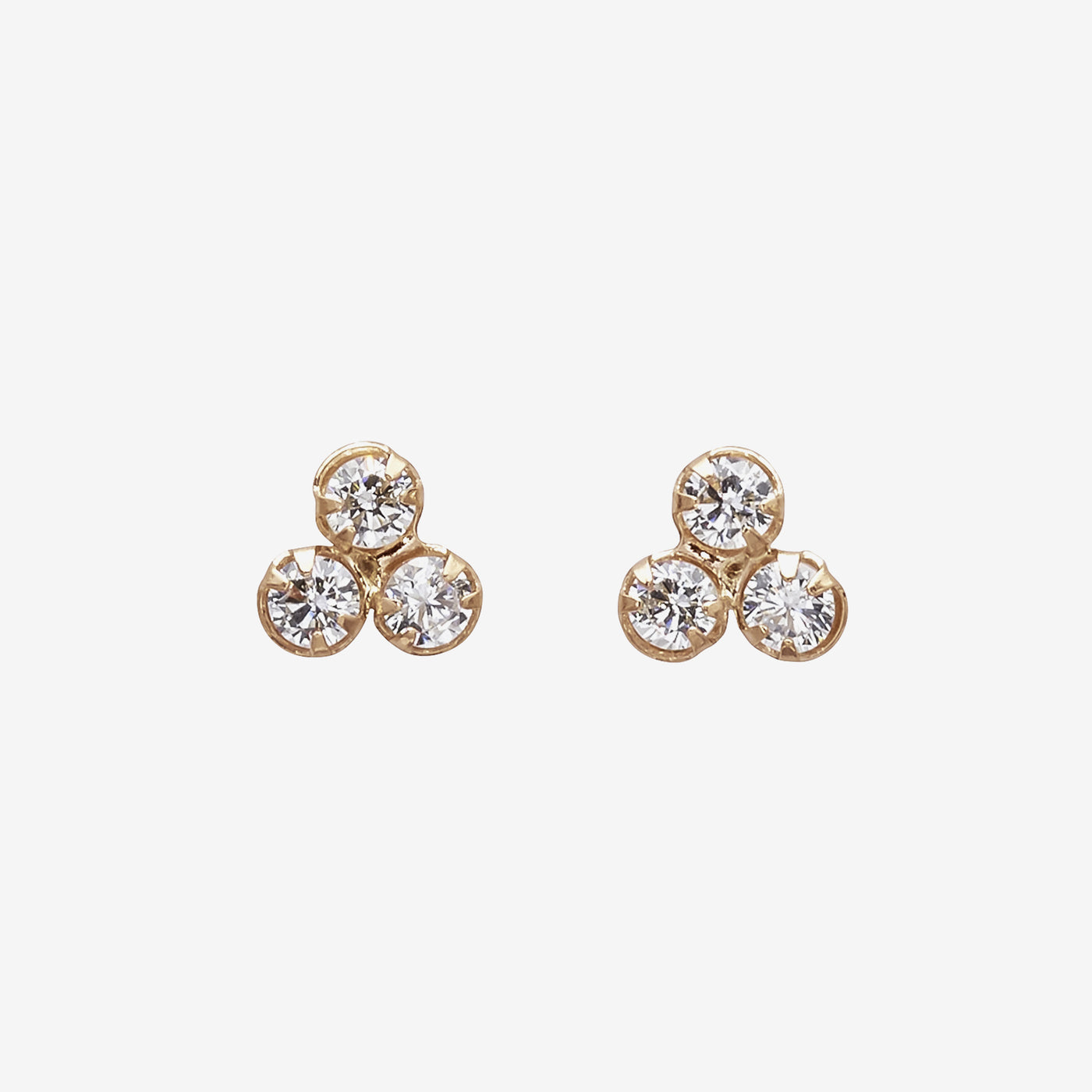 K18 ピンクゴールド キュービックジルコニア ピアス （10162289869102 
