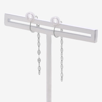 【WEB限定】K10 ホワイトゴールド イヤリング