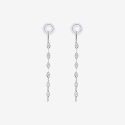 【WEB限定】K10 ホワイトゴールド イヤリング