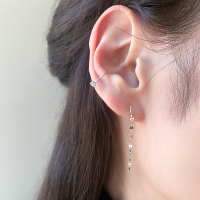 【WEB限定】K10 ホワイトゴールド イヤリング