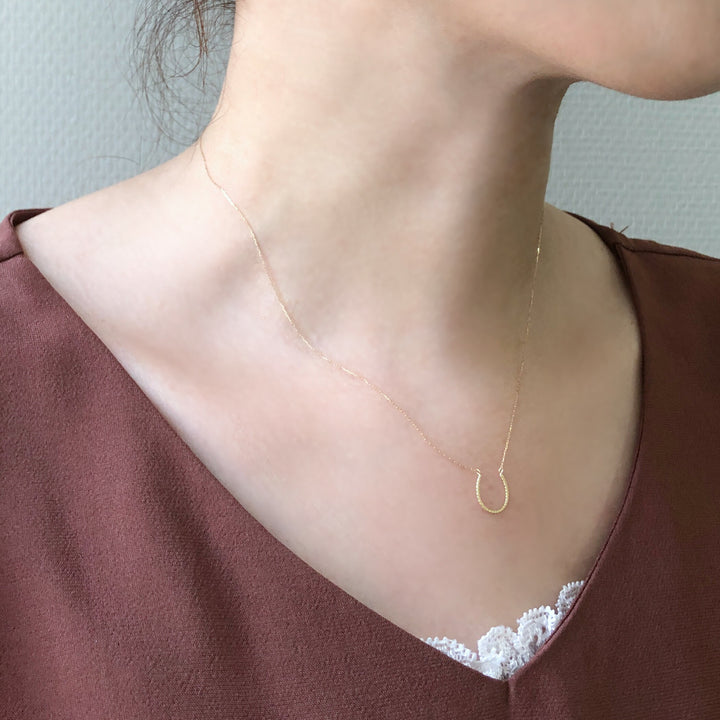 kinako様】ESTELLE 馬蹄 K10ネックレス kinako様】ESTELLE 馬蹄 K10