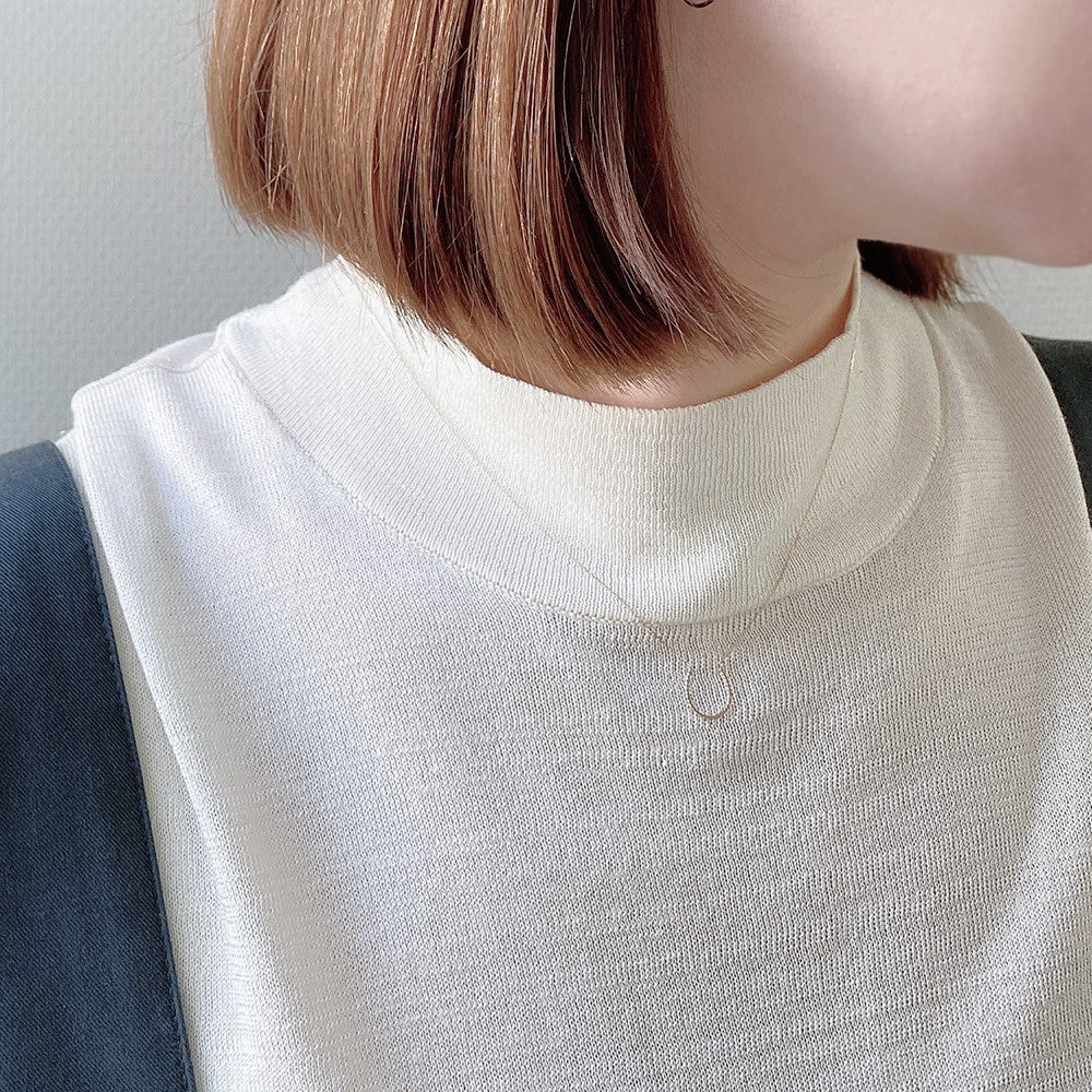 【kinako様】ESTELLE 馬蹄　K10ネックレス ESTELLE ネックレス K10 ホワイトゴールド ダイヤモンド 馬蹄モチーフ