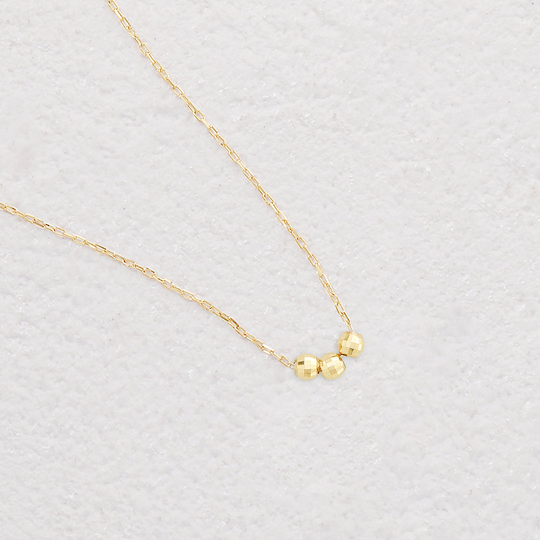 エステール ダンシング ゴールド ネックレス ESTELLE ネックレス ダンシングストーン シルバー キュービック