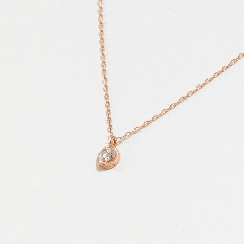 K10 ピンクゴールド ダイヤモンド ネックレス （7282175115421