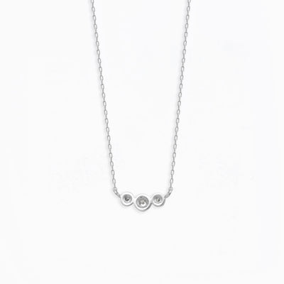 K10 ホワイトゴールド ダイヤモンド ネックレス