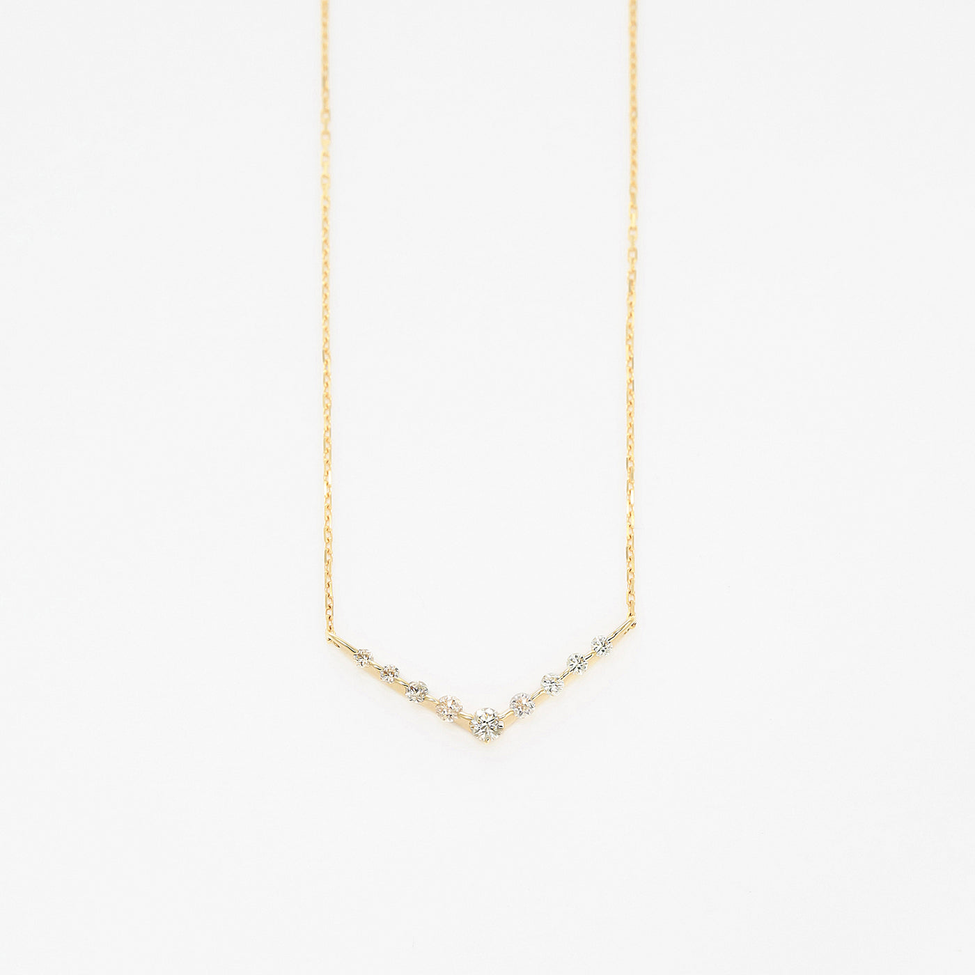 【WEB限定】K10 イエローゴールド ダイヤモンド ネックレス