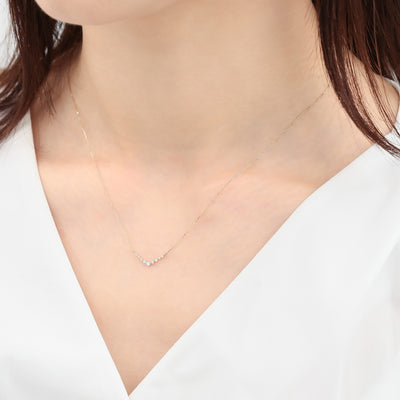【WEB限定】K10 イエローゴールド ダイヤモンド ネックレス