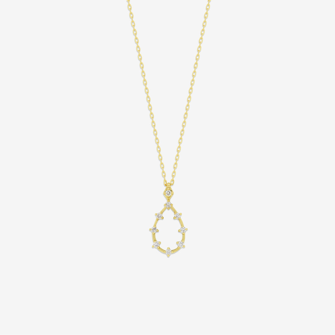 WEB限定】K10 ピンクゴールド ダイヤモンド ハート ネックレス