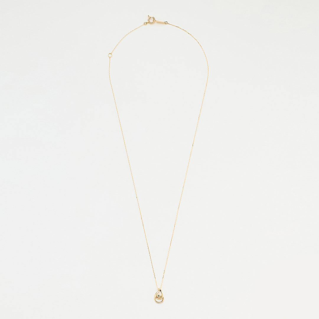 K10 イエローゴールド ダイヤモンド ネックレス （8330502275374