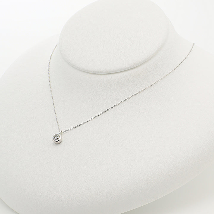 エステール ESTELLE プラチナ ダイヤモンド ネックレス エステール（ESTELLE）/プラチナ ダイヤモンド ネックレスの通販