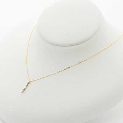 【WEB限定】K10 イエローゴールド ダイヤモンド ネックレス