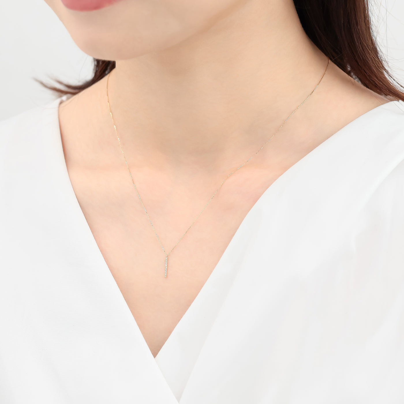 【WEB限定】K10 イエローゴールド ダイヤモンド ネックレス