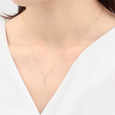 【WEB限定】K10 イエローゴールド ダイヤモンド ネックレス