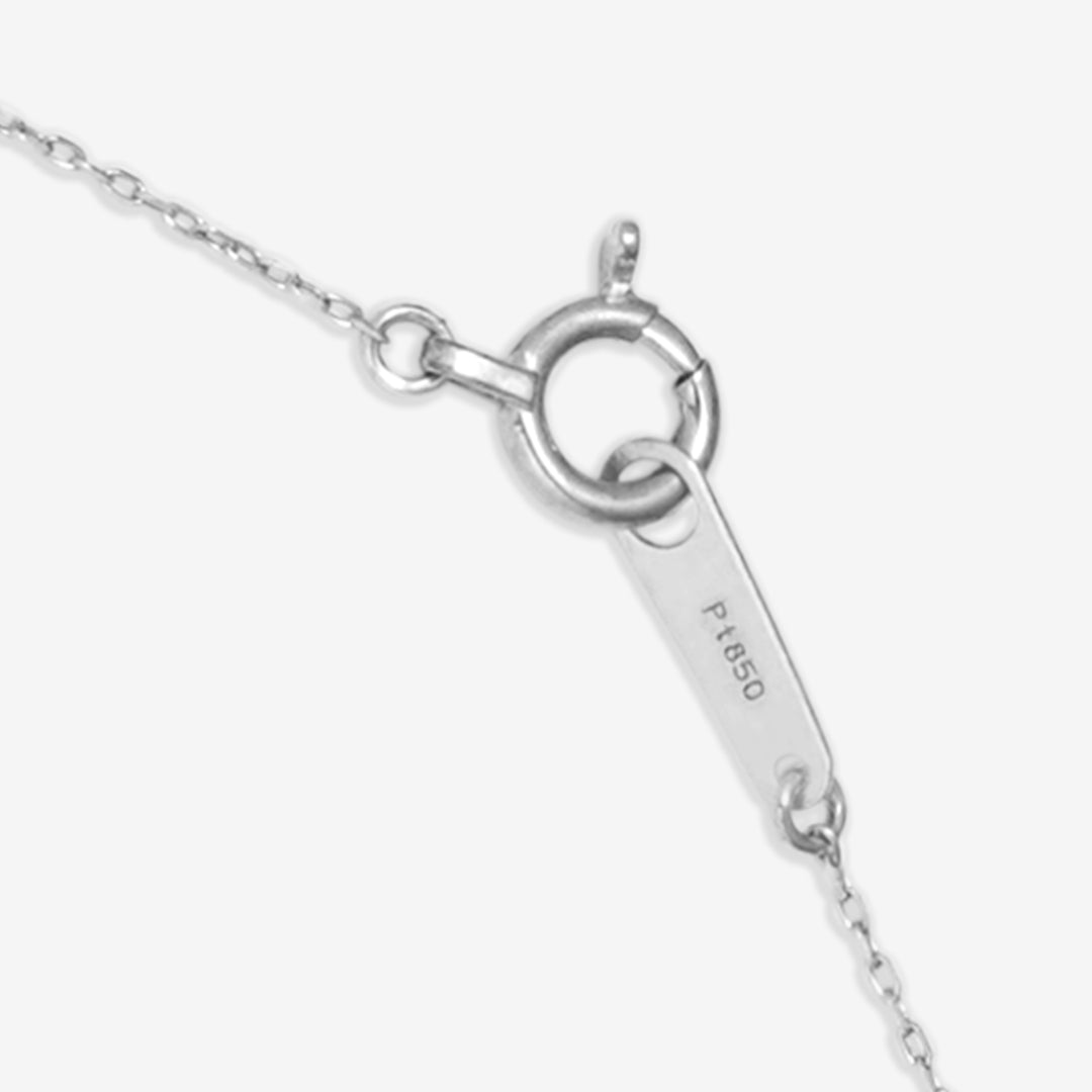 プラチナ ダイヤモンド ネックレス（0.5ct） （9615186264366