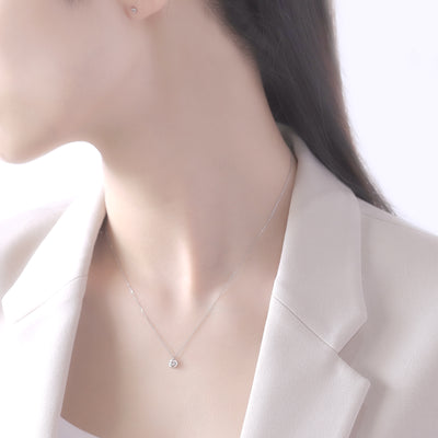 プラチナ ダイヤモンド ネックレス