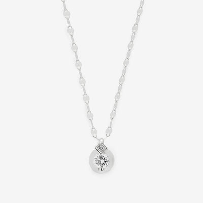 【受注生産】プラチナ ダイヤモンド ネックレス（0.3ct）