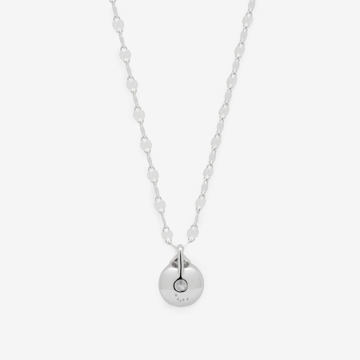 【受注生産】プラチナ ダイヤモンド ネックレス（0.3ct）