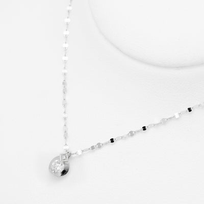 【受注生産】プラチナ ダイヤモンド ネックレス（0.3ct）