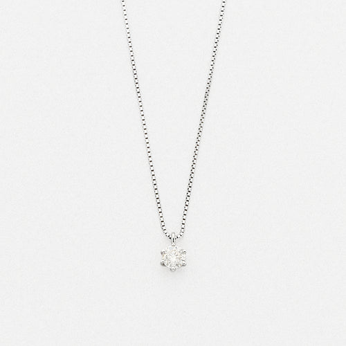 プラチナ ダイヤモンド ネックレス（0.30ct）