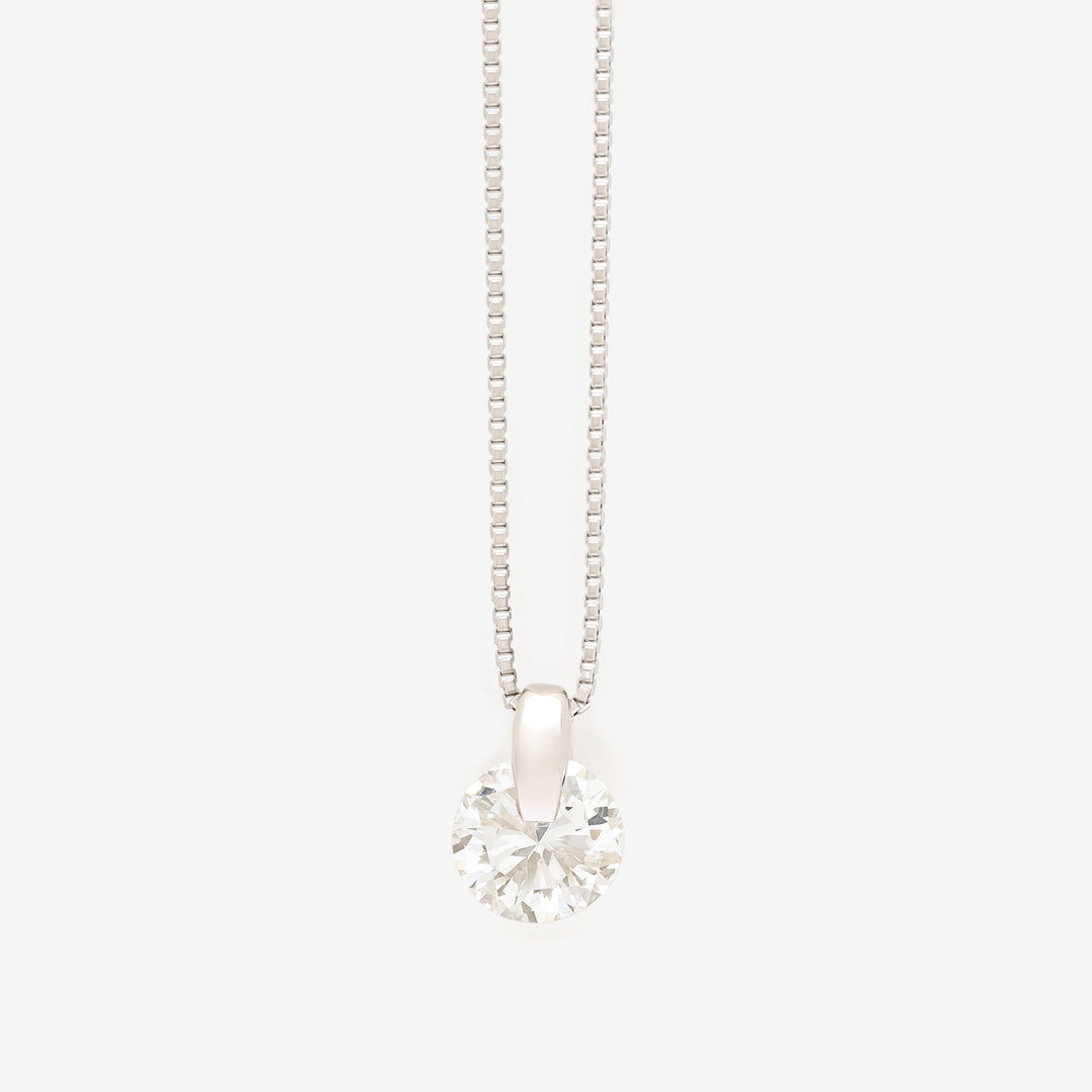 プラチナ ダイヤモンド ネックレス（0.5ct） （10353916379438