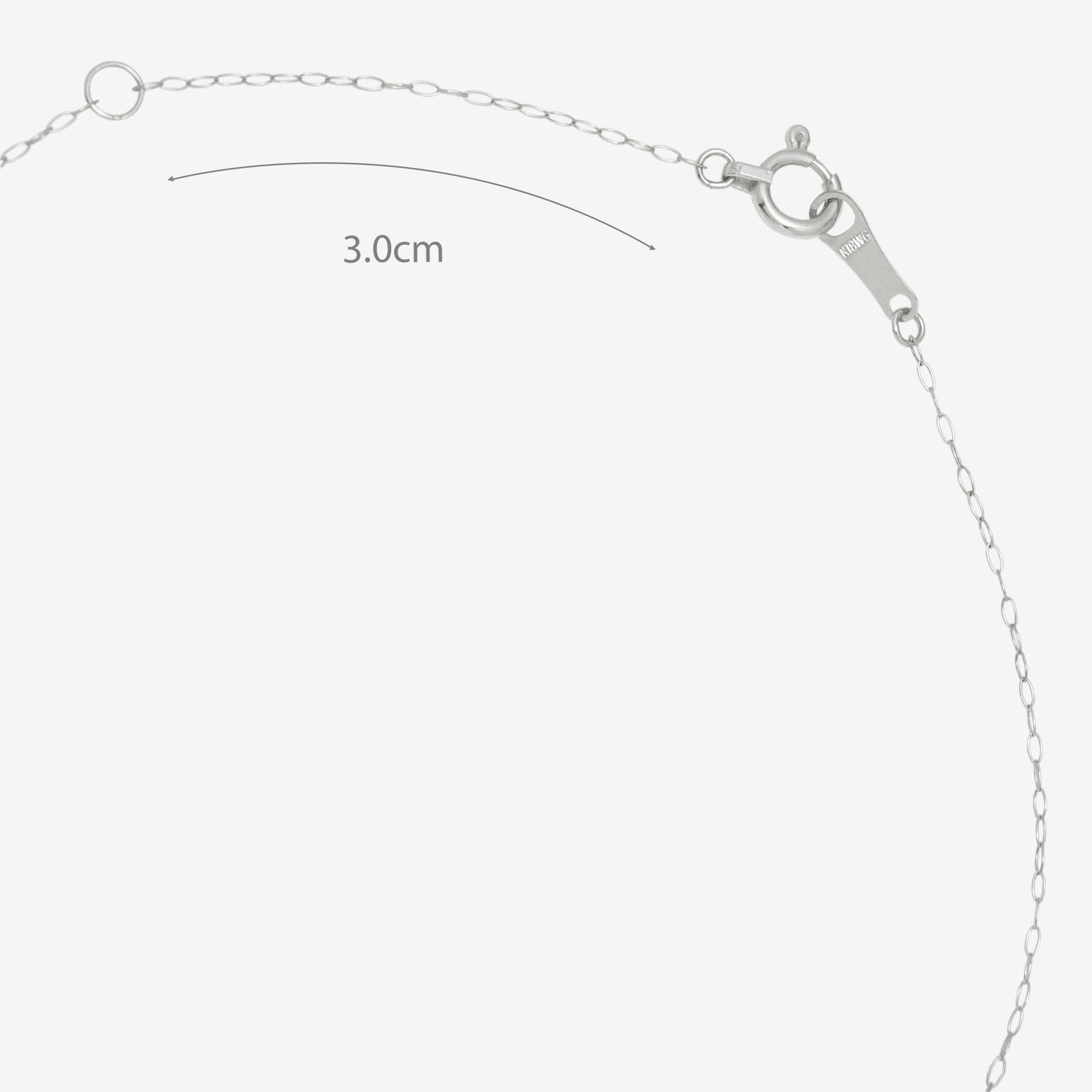 【WEB限定】K18 ホワイトゴールド ダイヤモンド ネックレス（0.15ct）