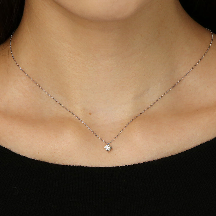 エステールプラチナダイヤネックレス プラチナ ダイヤモンド ネックレス（0.25ct） （8324323213614