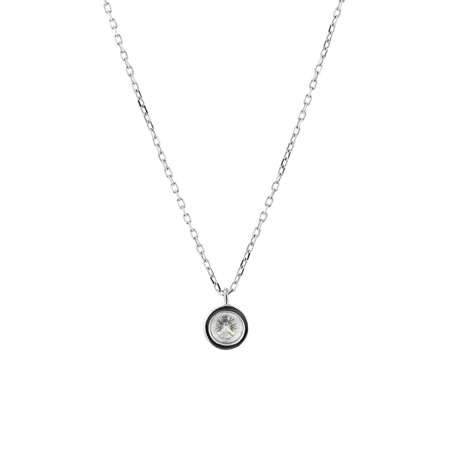 プラチナ ダイヤモンド ネックレス（0.2ct） （8324323344686