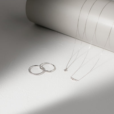 K10 ホワイトゴールド ダイヤモンド ネックレス