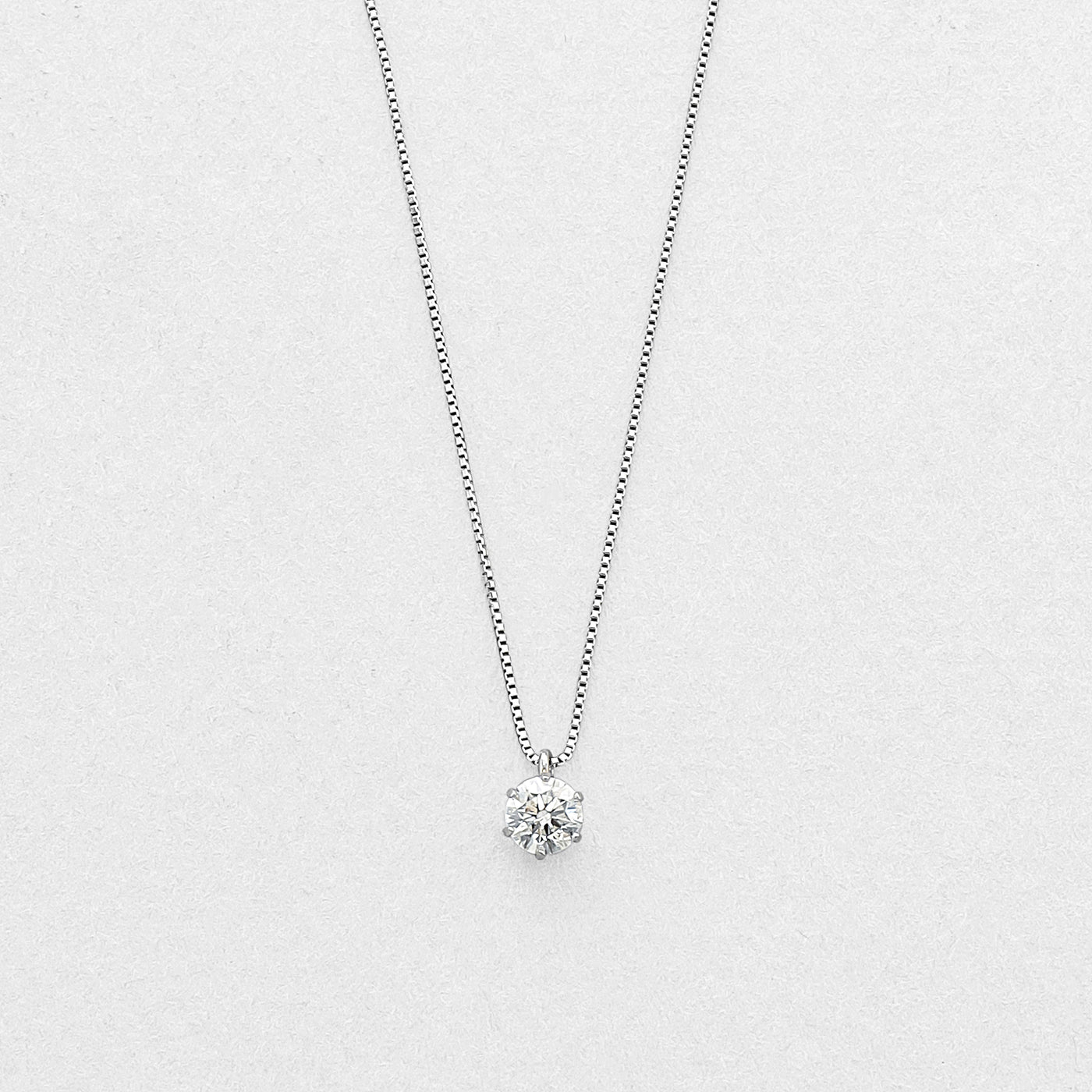 プラチナ ダイヤモンド ネックレス（0.30ct） （10094163132718
