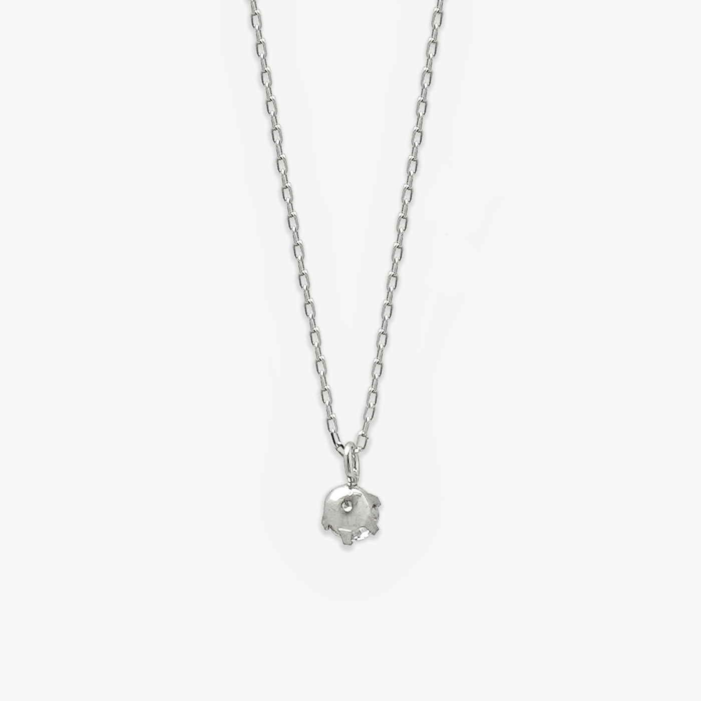 【WEB限定】K10 ホワイトゴールド ダイヤモンド ネックレス