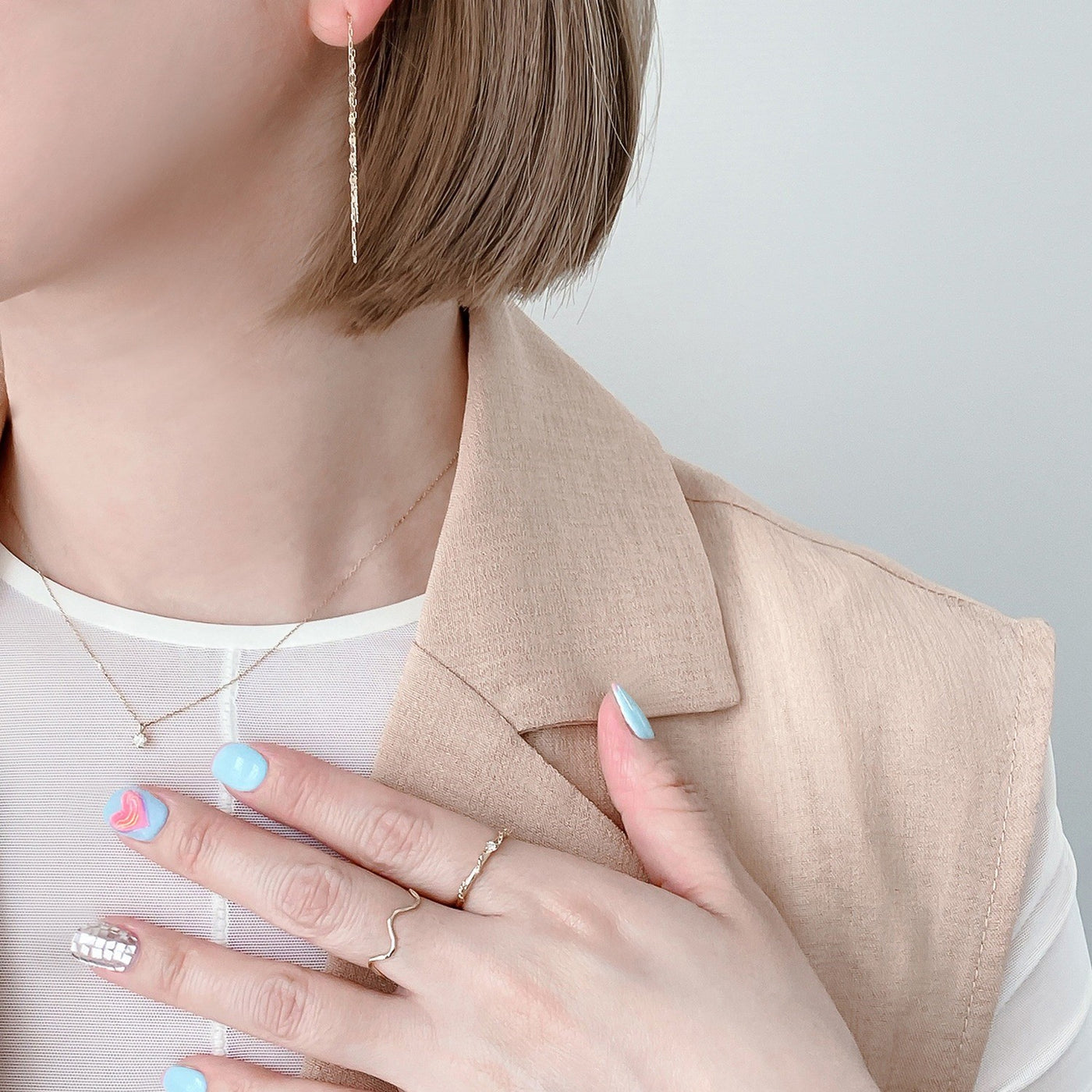 【WEB限定】K10 イエローゴールド ダイヤモンド ネックレス