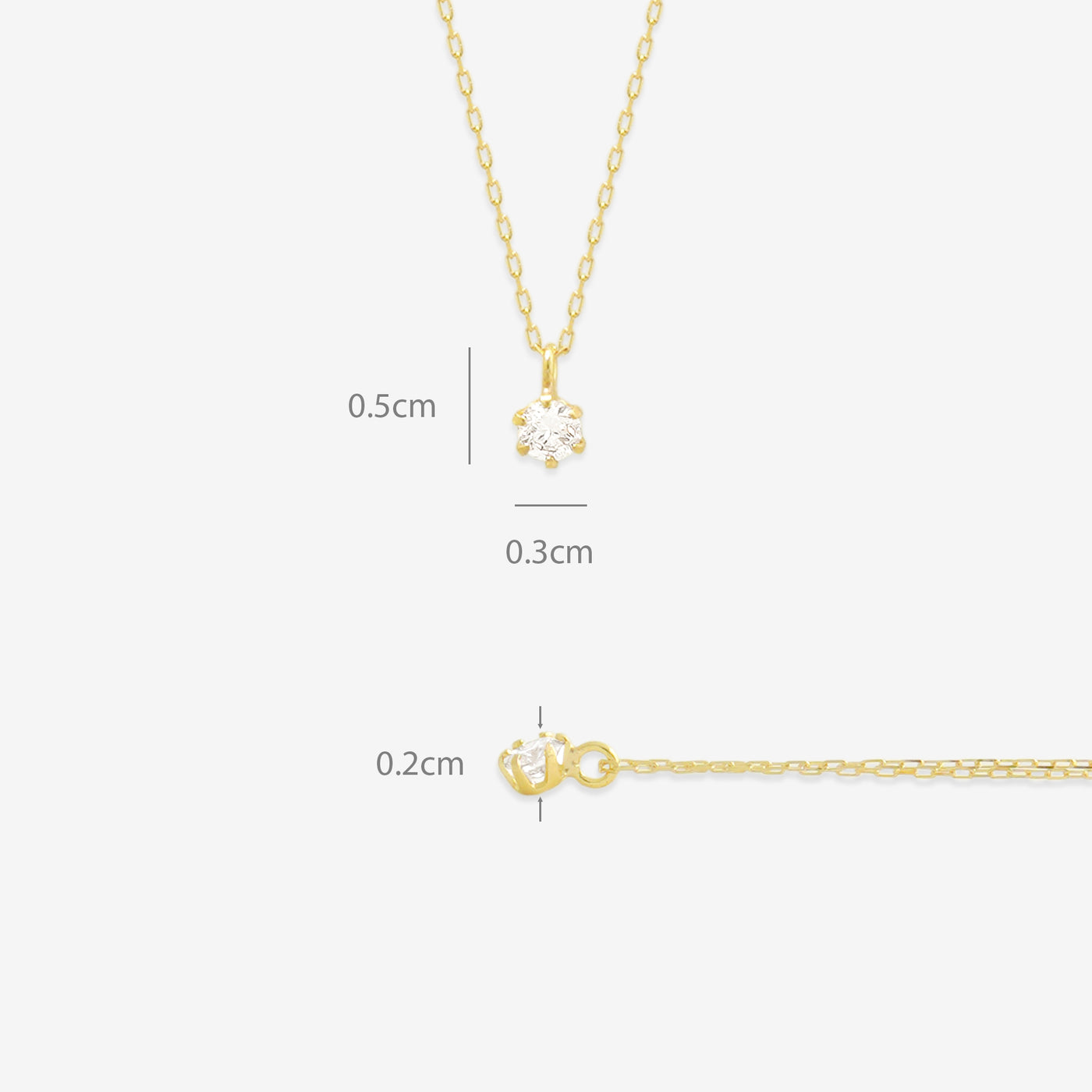 【WEB限定】K10 イエローゴールド ダイヤモンド ネックレス