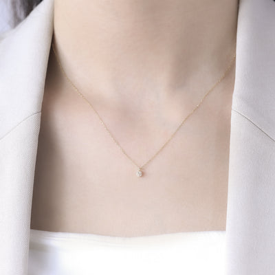 【WEB限定】K10 イエローゴールド ダイヤモンド ネックレス
