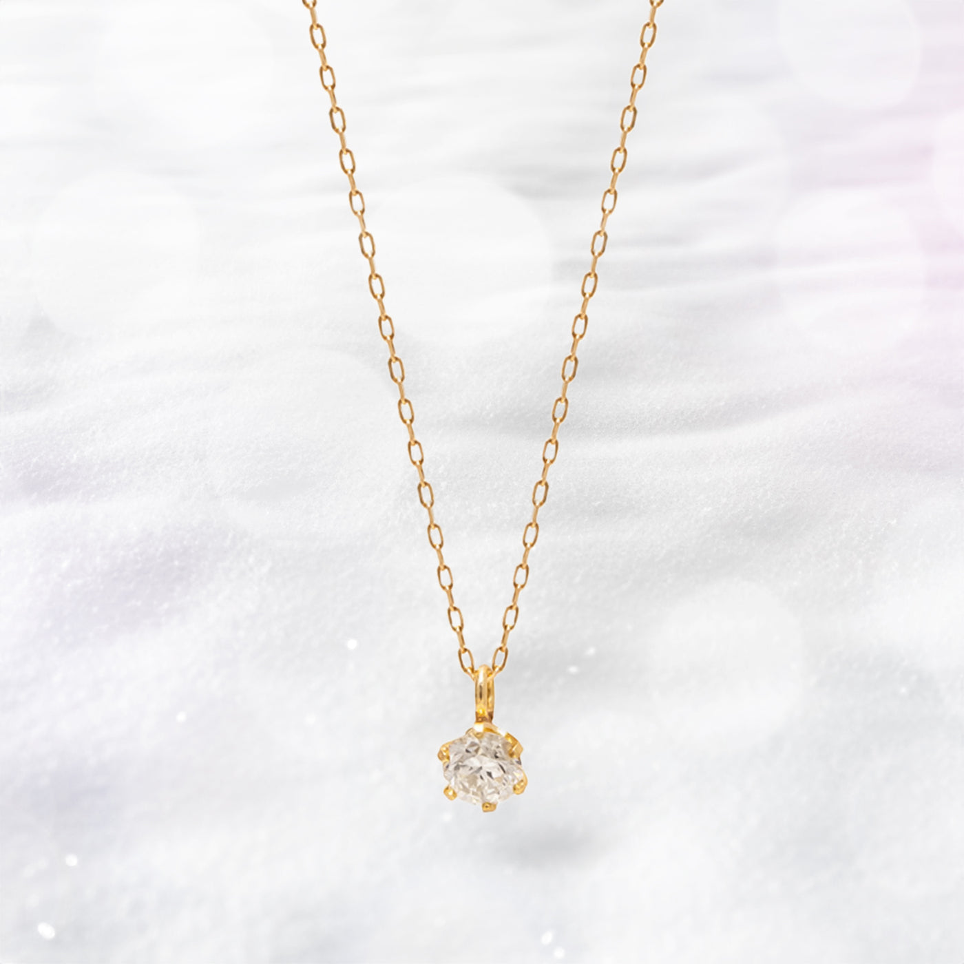 【WEB限定】K10 イエローゴールド ダイヤモンド ネックレス