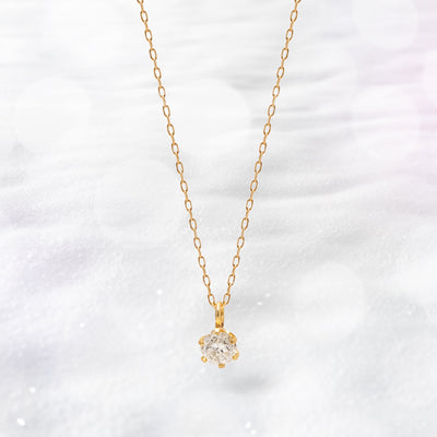 【WEB限定】K10 イエローゴールド ダイヤモンド ネックレス