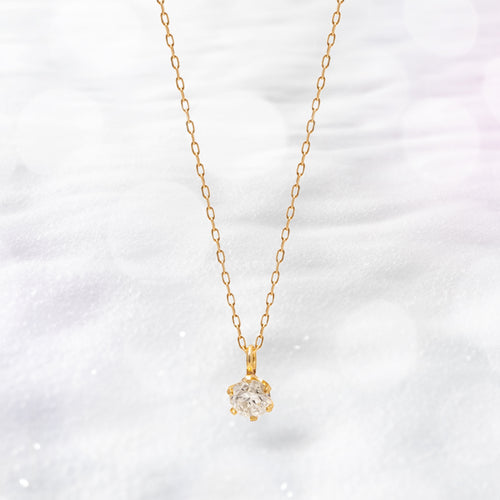 【WEB限定】K10 イエローゴールド ダイヤモンド ネックレス