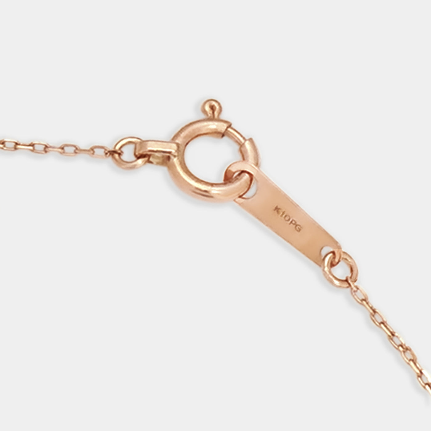 【WEB限定】K10 ピンクゴールド ダイヤモンド ネックレス