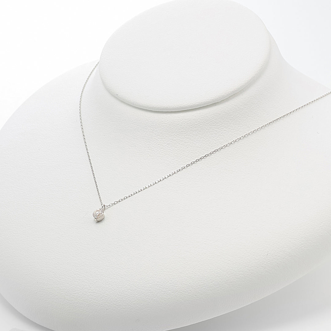 専用JK13★高級 ESTELLE ダイヤモンド プラチナ ネックレス プラチナ ダイヤモンド ネックレス（0.30ct） （10094163132718