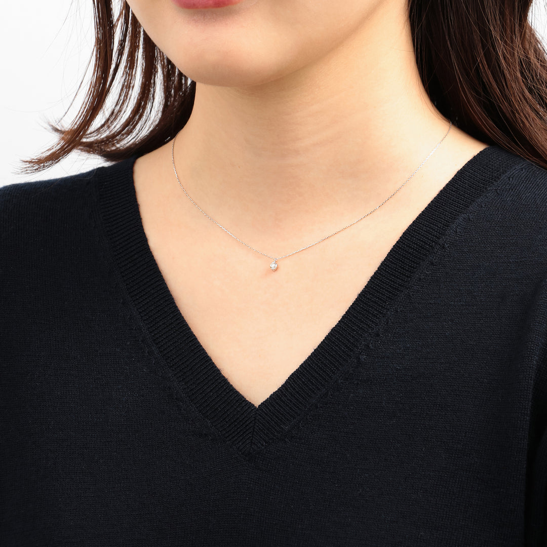 クーポン対象商品】プラチナ ダイヤモンド ネックレス （8330502930734