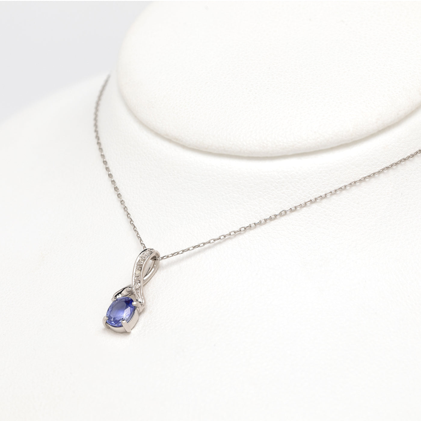 【WEB限定】12月誕生石 プラチナ タンザナイト ネックレス