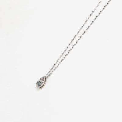 【WEB限定】6月誕生石 プラチナ アレキサンドライト しずく ネックレス