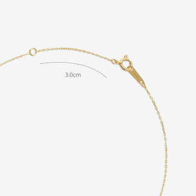 【WEB限定】3月誕生石 K10 イエローゴールド アクアマリン しずく ネックレス