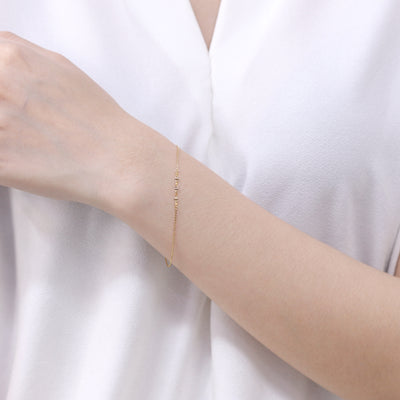 【WEB限定】K18 イエローゴールド ブレスレット