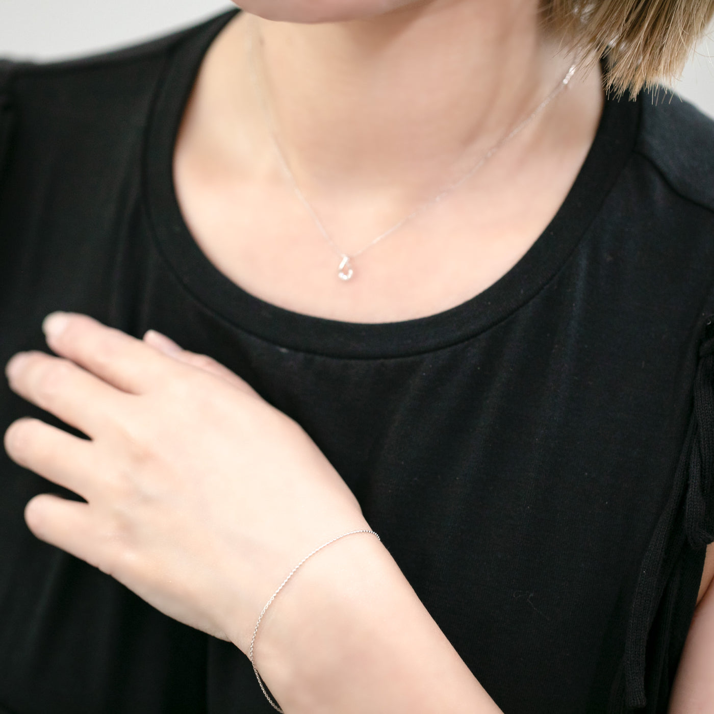 【WEB限定】K10 ホワイトゴールド ブレスレット